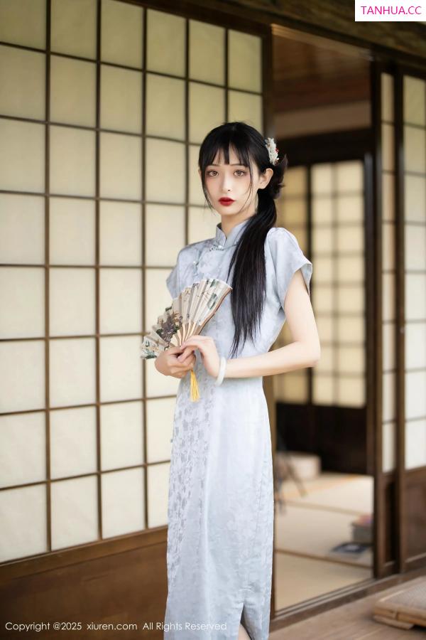   [XiuRen]高清写真图 2025.05.15 No.10278 茂木希子 日式旗袍第5张图片
